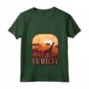 Donna Africa Souvenir Safari Adventure Parco Nazionale del Serengeti Maglietta con Collo a V - Esplora la Fauna Selvatica Africana, Ideale per il Tuo Safari in Tanzania