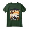Costume del Parco del Serengeti - Maglietta da Safari Africano - Ideale per Esploratori e Amanti della Natura