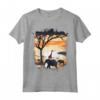 Costume del Parco del Serengeti - Maglietta da Safari Africano - Ideale per Esploratori e Amanti della Natura