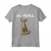 Serengeti Ew People Divertente Gatto Indossa Maschera Viso Maglietta - Regalo Divertente per Amanti dei Gatti