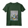 Donna Giraffe in Serengeti - Giungla di cemento Maglietta con Collo a V - Esplora la bellezza della Tanzania con questa T-shirt unica