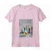 Donna Giraffe in Serengeti - Giungla di cemento Maglietta con Collo a V - Esplora la bellezza della Tanzania con questa T-shirt unica