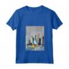Donna Giraffe in Serengeti - Giungla di cemento Maglietta con Collo a V - Esplora la bellezza della Tanzania con questa T-shirt unica