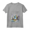 Donna Giraffe in Serengeti - Giungla di cemento Maglietta con Collo a V - Esplora la bellezza della Tanzania con questa T-shirt unica