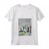 Donna Giraffe in Serengeti - Giungla di cemento Maglietta con Collo a V - Esplora la bellezza della Tanzania con questa T-shirt unica