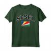 Bandiera delle Seychelles - Orgoglioso Seychelles nel Creolo delle Seychelles Maglietta - Ideale per Tutti gli Amanti delle Seychelles