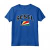 Bandiera delle Seychelles - Orgoglioso Seychelles nel Creolo delle Seychelles Maglietta - Ideale per Tutti gli Amanti delle Seychelles