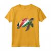 Tartaruga Bandiera Seychelles Maglietta Pride - Souvenir Felpa Orgoglioso delle Mie Radici Seychelles - Ideale per Feste e Regali Unici