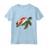Tartaruga Bandiera Seychelles Maglietta Pride - Souvenir Felpa Orgoglioso delle Mie Radici Seychelles - Ideale per Feste e Regali Unici