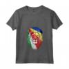Donna Souvenir degli Uomini - Bandiera delle Seychelles Lion Pride Maglietta con Collo a V - Ideale per Mostrare Amore e Supporto alle Seychelles