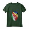 Donna Souvenir degli Uomini - Bandiera delle Seychelles Lion Pride Maglietta con Collo a V - Ideale per Mostrare Amore e Supporto alle Seychelles
