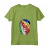 Donna Souvenir degli Uomini - Bandiera delle Seychelles Lion Pride Maglietta con Collo a V - Ideale per Mostrare Amore e Supporto alle Seychelles