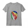 Donna Souvenir degli Uomini - Bandiera delle Seychelles Lion Pride Maglietta con Collo a V - Ideale per Mostrare Amore e Supporto alle Seychelles