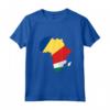 Seychelles Bandiera Africa - Maglietta Silhouette Regalo per Seychelles - Mostra le Tue Radici Seychelles
