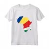 Seychelles Bandiera Africa - Maglietta Silhouette Regalo per Seychelles - Mostra le Tue Radici Seychelles
