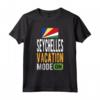 Souvenir delle Seychelles - Maglietta Viaggio Modalità Vacanza - Ideale per Collezionare Ricordi di Viaggi