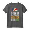Souvenir delle Seychelles - Maglietta Viaggio Modalità Vacanza - Ideale per Collezionare Ricordi di Viaggi