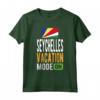 Souvenir delle Seychelles - Maglietta Viaggio Modalità Vacanza - Ideale per Collezionare Ricordi di Viaggi