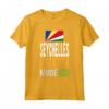 Souvenir delle Seychelles - Maglietta Viaggio Modalità Vacanza - Ideale per Collezionare Ricordi di Viaggi