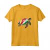 Tartaruga Bandiera Seychelles Maglietta Pride - Souvenir Felpa con Cappuccio per Mostrare l'Orgoglio delle Seychelles - Ideale per Compleanni e Feste