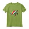 Tartaruga Bandiera Seychelles Maglietta Pride - Souvenir Felpa con Cappuccio per Mostrare l'Orgoglio delle Seychelles - Ideale per Compleanni e Feste