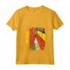 Donna Bandiere Seychelles Germania | Mezze Radici Tedesche delle Seychelles Maglietta con Collo a V - Abbigliamento Vintage per Mamma, Papà, Fratello, Sorella, Figlio, Figlia o Amici