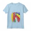 Donna Bandiere Seychelles Germania | Mezze Radici Tedesche delle Seychelles Maglietta con Collo a V - Abbigliamento Vintage per Mamma, Papà, Fratello, Sorella, Figlio, Figlia o Amici