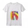 Donna Bandiere Seychelles Germania | Mezze Radici Tedesche delle Seychelles Maglietta con Collo a V - Abbigliamento Vintage per Mamma, Papà, Fratello, Sorella, Figlio, Figlia o Amici