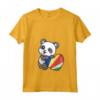 Donna Bandiera delle Seychelles Cuore Panda Pride - Maglietta Souvenir delle Radici delle Seychelles - Ideale per Mostrare Orgoglio e Amore per le Seychelles