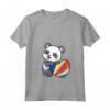 Donna Bandiera delle Seychelles Cuore Panda Pride - Maglietta Souvenir delle Radici delle Seychelles - Ideale per Mostrare Orgoglio e Amore per le Seychelles