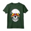Bandiera delle Seychelles Country Sugar Skull Seychelles Roots Kids Maglietta - Patriottica Apparel per Uomini, Donne e Bambini - Mostra le tue Radici