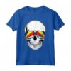 Bandiera delle Seychelles Country Sugar Skull Seychelles Roots Kids Maglietta - Patriottica Apparel per Uomini, Donne e Bambini - Mostra le tue Radici