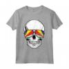 Bandiera delle Seychelles Country Sugar Skull Seychelles Roots Kids Maglietta - Patriottica Apparel per Uomini, Donne e Bambini - Mostra le tue Radici