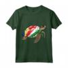 Tartaruga Bandiera Seychelles Maglietta Pride - Souvenir Seychelles - Ideale per Mostrare l'Orgoglio delle Seychelles - Regalo Unico per Famiglia e Amici