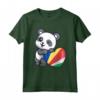 Bandiera delle Seychelles Cuore Panda Pride - Souvenir delle Radici Seychelles - Maglietta Ideale per Mostrare il Tuo Orgoglio e Sostenere le Seychelles
