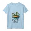 Donna Seychelles Paradise Travel - T-shirt Vacanze Tropicale con Collo a V - Ideale per Turisti Stagionali