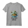 Donna Seychelles Paradise Travel - T-shirt Vacanze Tropicale con Collo a V - Ideale per Turisti Stagionali