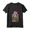 Souvenir delle Seychelles - Maglietta Viaggio con Collo a V - Ideale per Vacanze o Viaggi - Esplora, Colleziona, Viaggia - Seychelles