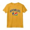 Seychelles Bandiera Orgogliosa - Maglietta per esprimere l'amore per le Seychelles - Ideale per Uomini, Donne, Ragazzi e Ragazze