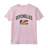 Seychelles Bandiera Orgogliosa - Maglietta per esprimere l'amore per le Seychelles - Ideale per Uomini, Donne, Ragazzi e Ragazze