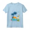 Donna Seychelles Palme Spiaggia Sole Vacanza Isole Male Souvenir Maglietta con Collo a V - Ideale per il Mare, Resort e Immersioni - Acquista Online