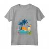 Donna Seychelles Palme Spiaggia Sole Vacanza Isole Male Souvenir Maglietta con Collo a V - Ideale per il Mare, Resort e Immersioni - Acquista Online