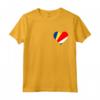 Seychelles Bandiera Cuore Seychelles Regali Love Maglietta - Design Patriottico per Vacanze e Compleanni alle Seychelles