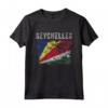 Bandiera delle Seychelles Distressed - Uomo Donna - Maglietta patriottica per mostrare il tuo orgoglio e supporto alle Seychelles
