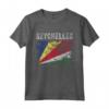 Bandiera delle Seychelles Distressed - Uomo Donna - Maglietta patriottica per mostrare il tuo orgoglio e supporto alle Seychelles