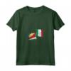 Donna Seychelles Italia Vintage Bandiera Seychelles Maglietta con Collo a V - Espressione di Amore per le Seychelles e l'Italia