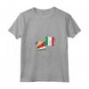 Donna Seychelles Italia Vintage Bandiera Seychelles Maglietta con Collo a V - Espressione di Amore per le Seychelles e l'Italia