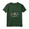 Donna Souvenir Radici Bandiera delle Seychelles Heartbeat Pride Maglietta - Ideale per Mostrare Orgoglio e Amore per le Seychelles