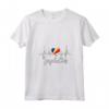 Donna Souvenir Radici Bandiera delle Seychelles Heartbeat Pride Maglietta - Ideale per Mostrare Orgoglio e Amore per le Seychelles