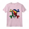 Bandiera del Teschio delle Seychelles Pride - Maglietta Souvenir con Radici delle Seychelles - Ideale per Mostrare l'Orgoglio e l'Amore per le Seychelles